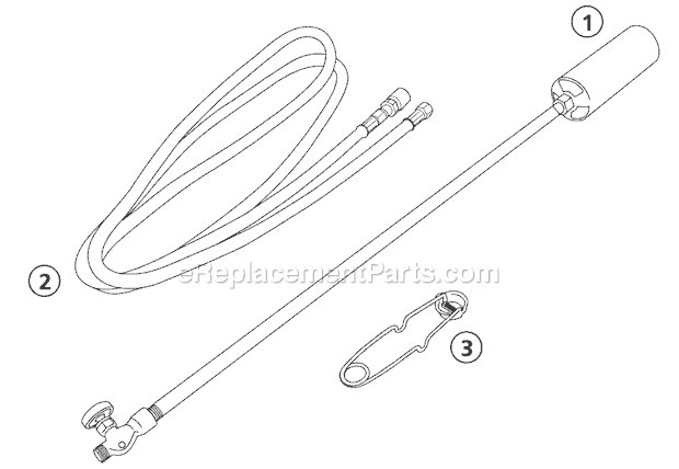 Page A Diagram and Parts List for MH500PT  Mr Heater Heat Gun